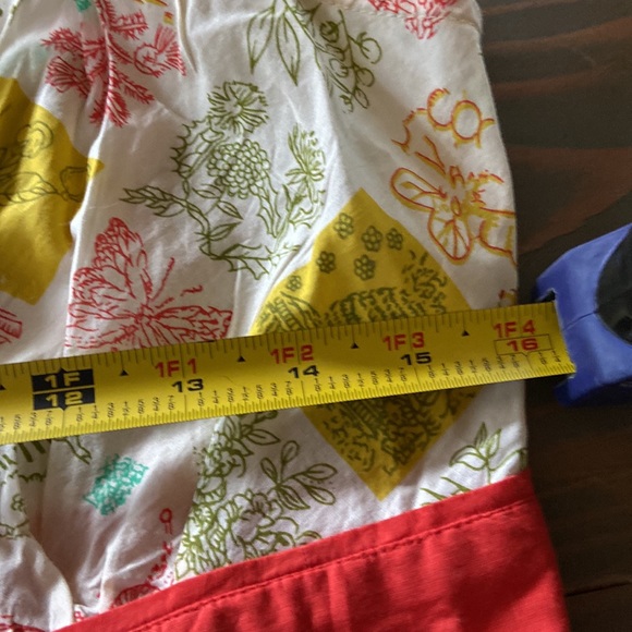 Anthropologie - Rare adorable Summer print Size 10 Top - Picture 5 of 5